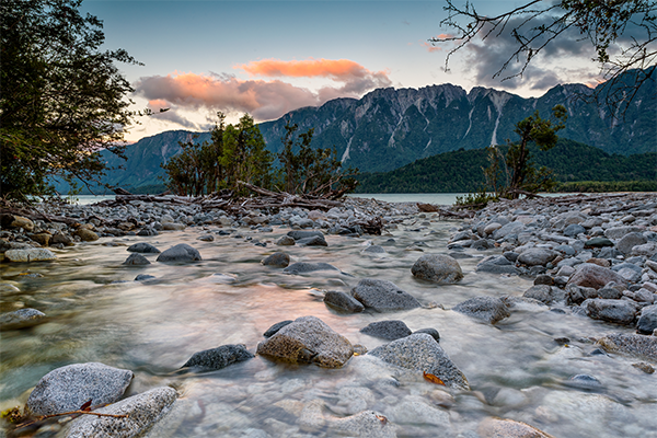 Atardecer en Aysén